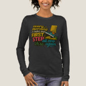 Every Morning First Step - T-Shirt トライブレンドＴシャツ (正面)