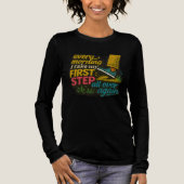 Every Morning First Step - T-Shirt トライブレンドＴシャツ (正面)