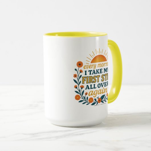 Every Morning I Take My First Step マグカップ (正面右)
