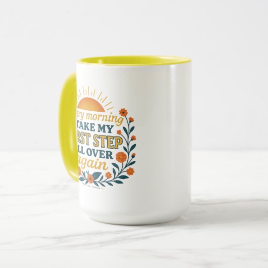 Every Morning I Take My First Step マグカップ (正面左)
