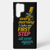 Every Morning I Take My First Step - Phone Case Samsung Galaxyケース (裏面)