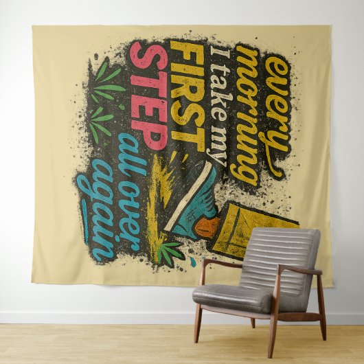 Every Morning - Medium (50" x 60") Tapestry タペストリー (インサイチュ(横))