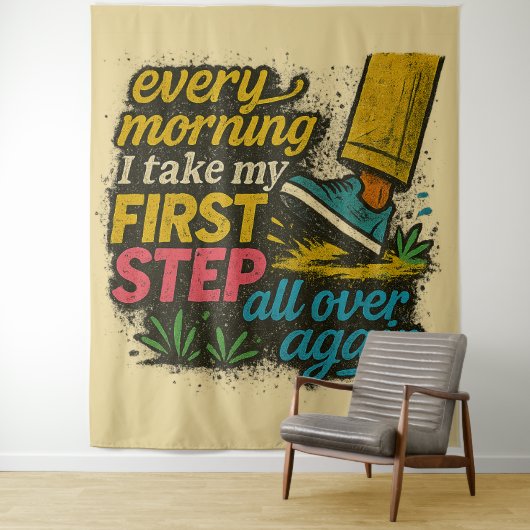 Every Morning - Medium (50" x 60") Tapestry タペストリー (インサイチュ)