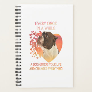 Every Once In A While A Dog Enters You Life プランナー手帳