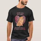 Every Once In A While Chow Chow Enter You Life Dog Tシャツ (正面)