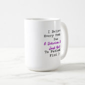 Every Problem Has a Solution Patiently Find コーヒーマグカップ (正面右)
