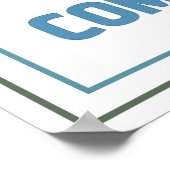 Every Setback Is A Setup For A Comeback Minimalist ポスター (角)