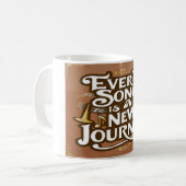 Every Song Is A New Journey オプション2 コーヒーマグカップ (正面左)