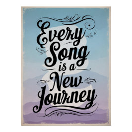 Every Song Is A New Journey オプション2 ポスター