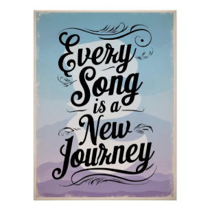 Every Song Is A New Journey オプション2 ポスター