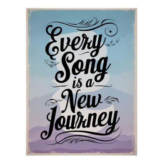 Every Song Is A New Journey オプション2 ポスター (正面)
