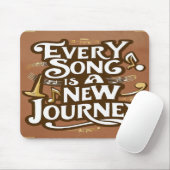 Every Song Is A New Journey オプション2 マウスパッド (マウス)