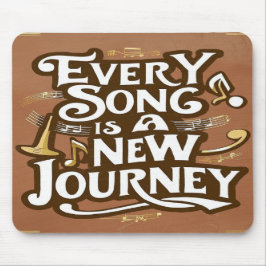 Every Song Is A New Journey オプション2 マウスパッド