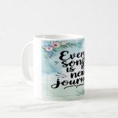Every Song Is A New Journey オプション3 コーヒーマグカップ (正面左)