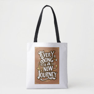 Every Song Is A New Journey オプション3 トートバッグ