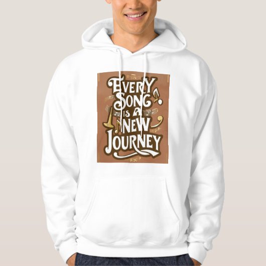 Every Song Is A New Journey 2 パーカ (正面)