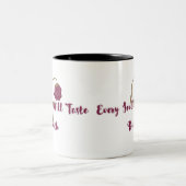 Every Soul Will Taste Death Gothic Withered Rose ツートーンマグカップ (中央)