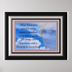 Every storm a rainbow – アートプリント ポスター