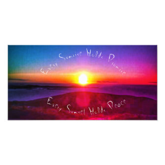 "Every Sunrise"引用文プリント フォトプリント