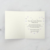 Every Tough Day Defeated, Encouragement Cute Cat カード (内部)