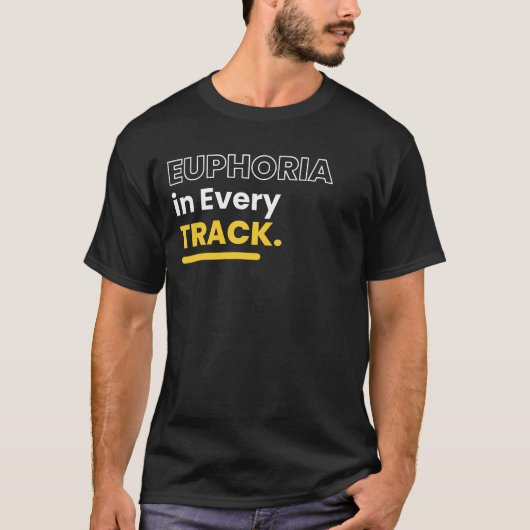 Every Track EDM DJでのEuphora Tシャツ (正面)