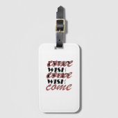 EVERY WISH COME  ラゲッジタグ (正面縦)