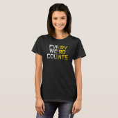 Every Word Counts Speech Therapy Tシャツ (正面フル)