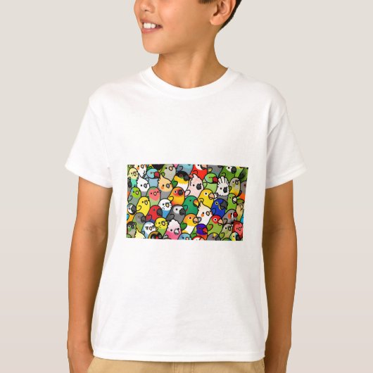 Everybirdyパターン2023 Tシャツ (正面)