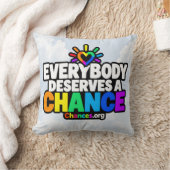 Everybody Deserves a Chance クッション (ブランケット)