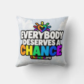 Everybody Deserves a Chance クッション (裏面)