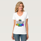 Everybody Deserves a Chance Tシャツ (正面フル)