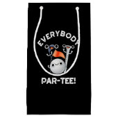Everybody Par-TeeゴルおもしろいフプンダークBG スモールペーパーバッグ (正面)