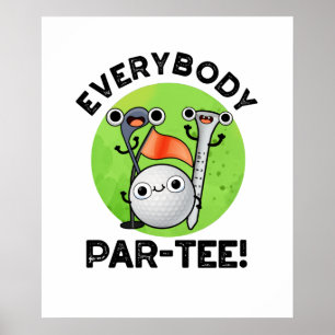 Everybody Par-Teeゴルフパおもしろいン ポスター