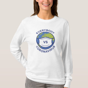 Everybody VSコロナウイルス Tシャツ