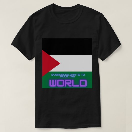 Everybody Wants To Rule The World     Tシャツ (デザイン正面)