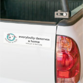 everybully家に値します バンパーステッカー (トラック上)