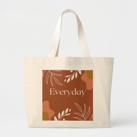 EVERYD4Y ラージトートバッグ (正面)