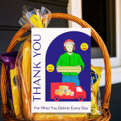 Everyday Delivery Driver Card With Your Message サンキューカード