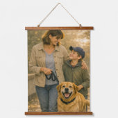 Everyday Dog Walk Vertical Tapestry Wall Art Set 吊り下げ型タペストリー (正面)