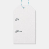 Everyday Earth Day Hummingbird Bird ギフトタグ (裏面)