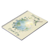 Everyday Earth Day Hummingbird Bird ノートブック (左側)