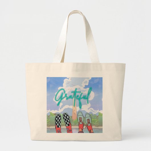 Everyday Essentialsトートコレクション ラージトートバッグ (正面)