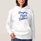 "Everyday Essentials: Soft White Hoodie for Women" パーカ (正面)