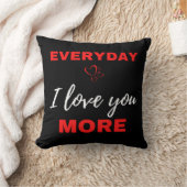 Everyday I Love You More クッション (ブランケット)
