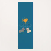 Everyday is brighter ヨガマット (正面)