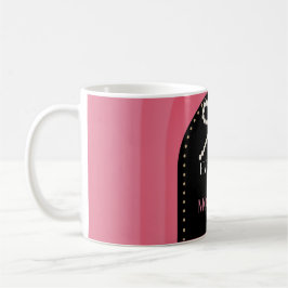 Everyday is Mothers Day Elegance Pink Bow Mug コーヒーマグカップ