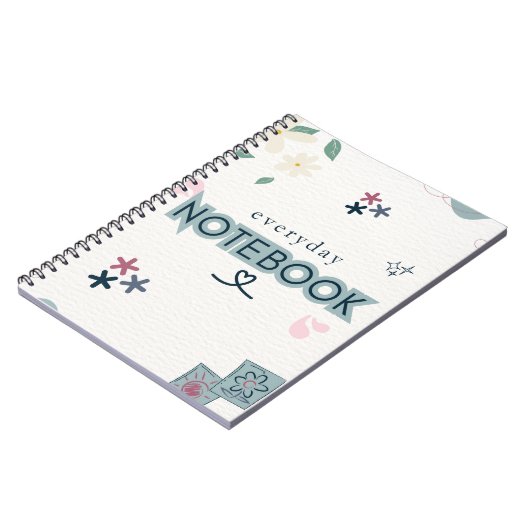 everyday love, notebook for daily notes ノートブック (左側)