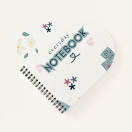 everyday love, notebook for daily notes ノートブック