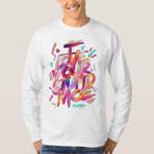 Everyday Luxe: Vogue Voyage Basic長袖T Tシャツ (正面)