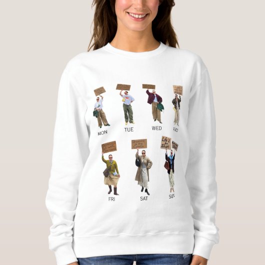 Everyday Mood Sweatshirt — The 7 Days of Style スウェットシャツ (正面)